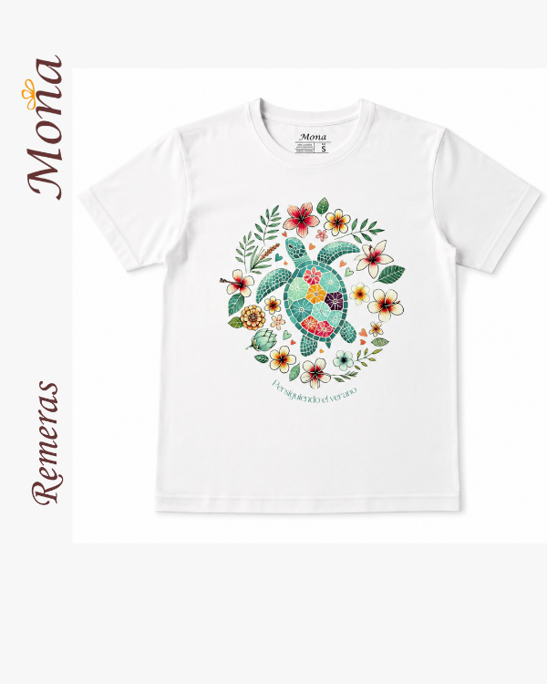 Producto - Remera algodón estampada - 2