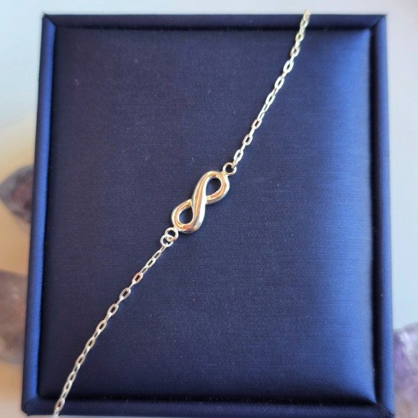 Producto - Pulsera italiana infinito con cubic ext