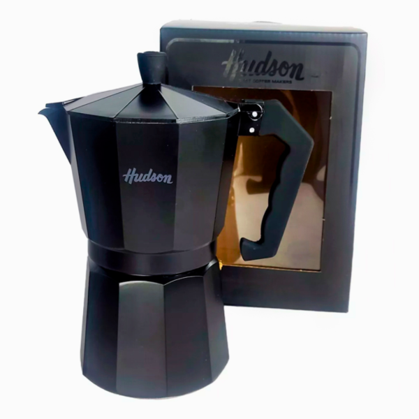 Producto - Cafetera Italiana Negra o Gris Hudson