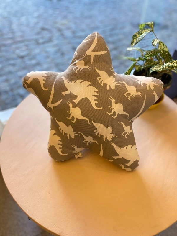 Producto - Almohadón estrella dinos