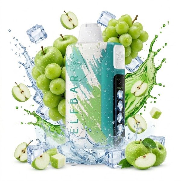Producto - SOUR APPLE ICE - Elfbar Ice King - 40.000 puffs