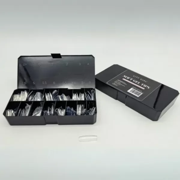 Producto - TIPS SOFT GEL CUADRADAS ESCULPIDAS CITY GIRL