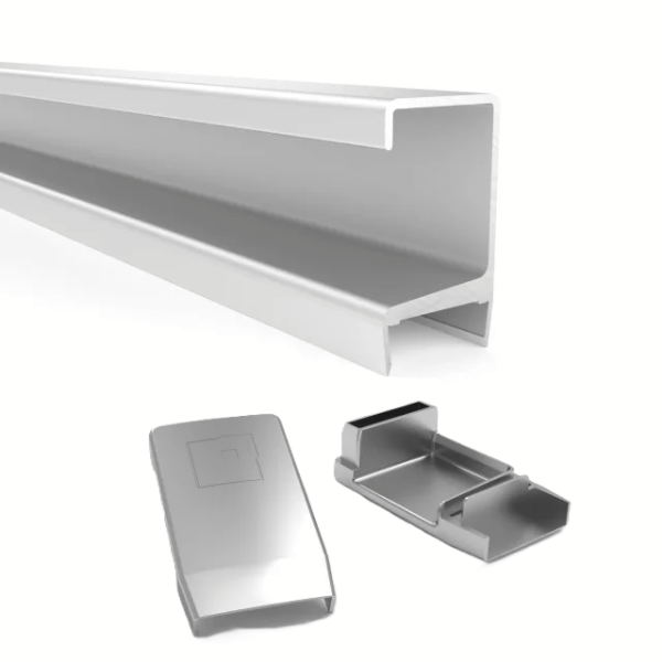 Producto - Perfil Manija C Anodizado x 3 mts Grupo Euro