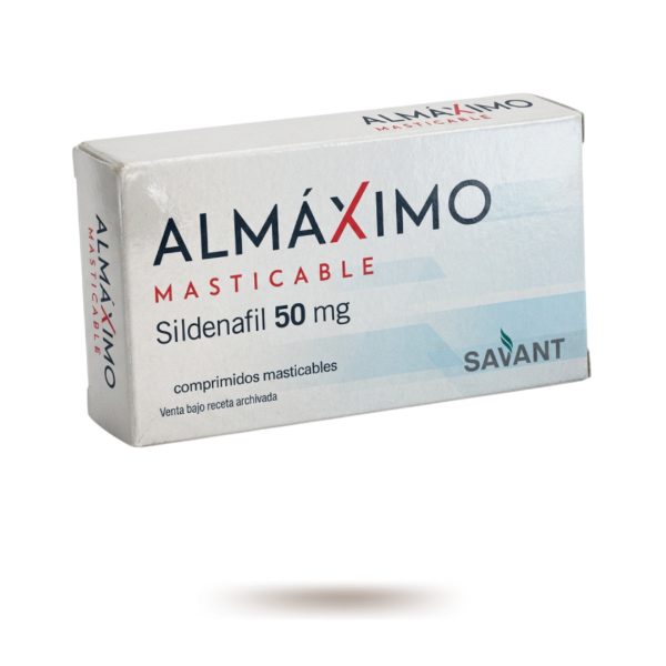 Producto - ALMAXIMO 50 MG X 20 COMP. MASTICABLE - 0