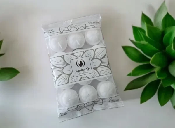 Producto - Vela de noche Blanca - pack 12U - 4