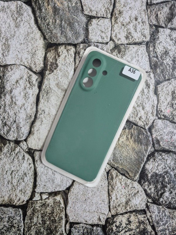 Producto - Funda silicone case Samsung A36/A56 verde