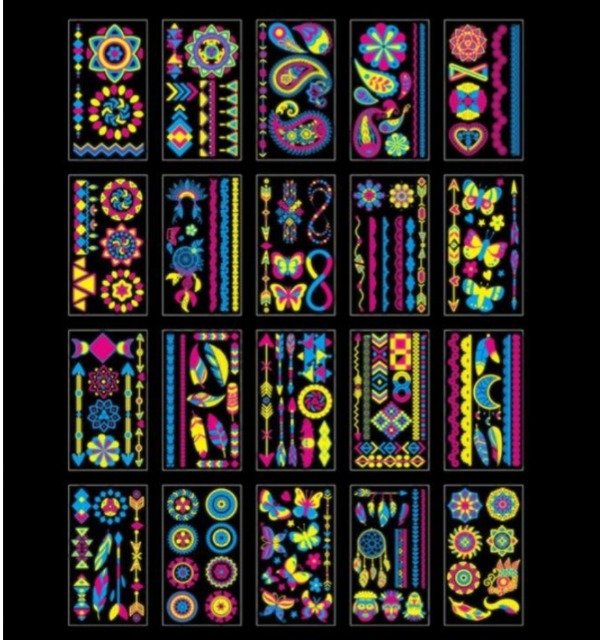 Producto - Tatuajes temporales NEON