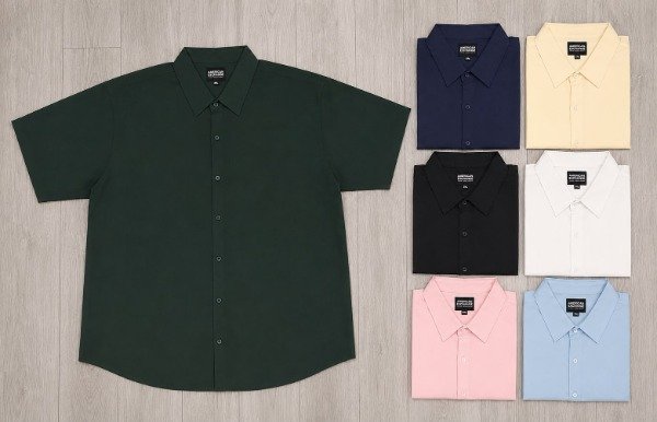 Camisas para hombre América de fibrana importada