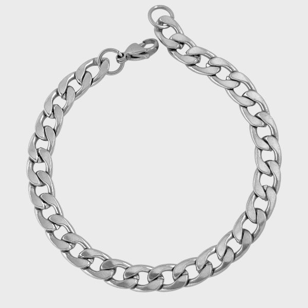 Producto - Pulsera de acero quirúrgico - Figaro 7.5mm