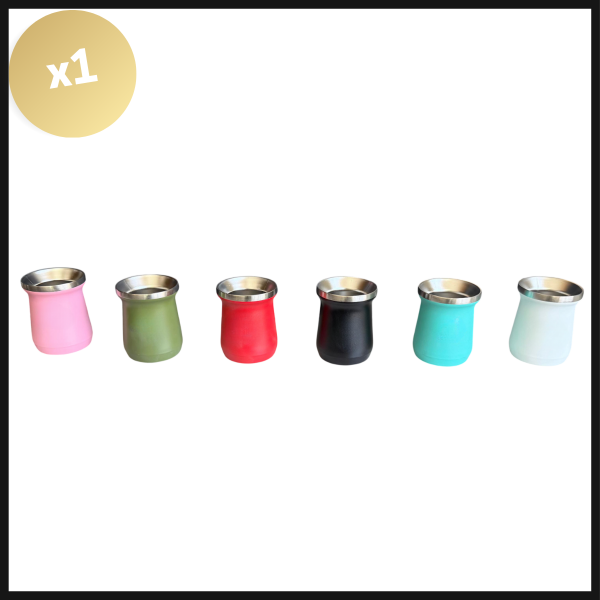 Producto - MATE DE ACERO 180ML SIN LOGO