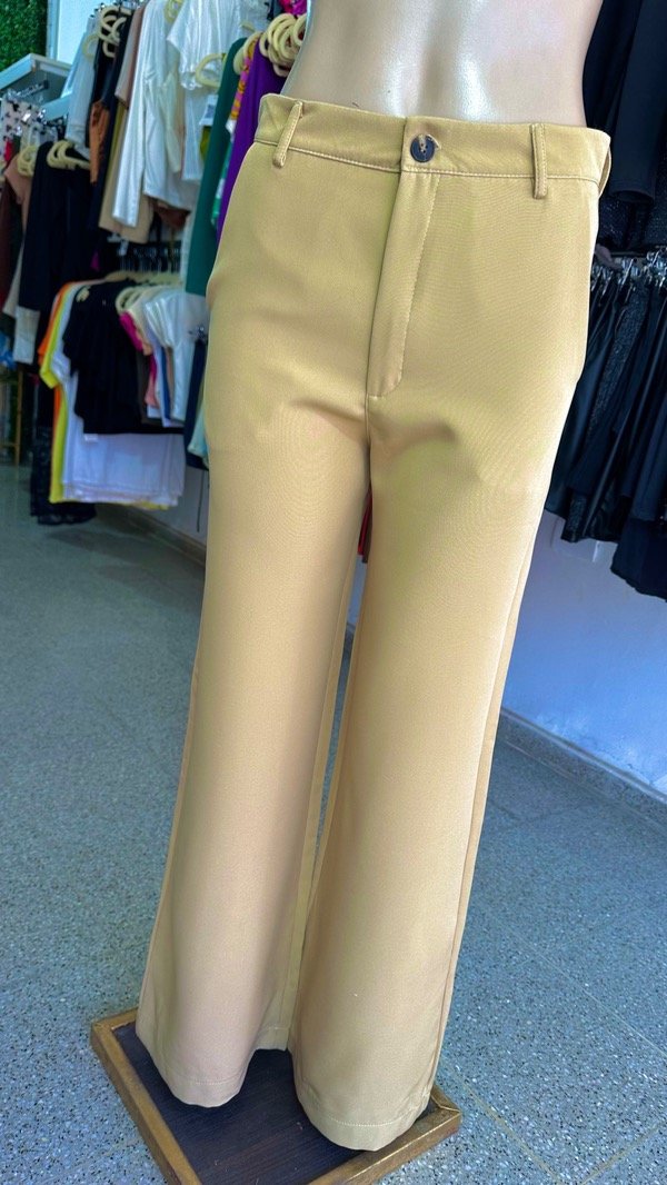 Producto - PANTALÓN SASTRERO ARENA