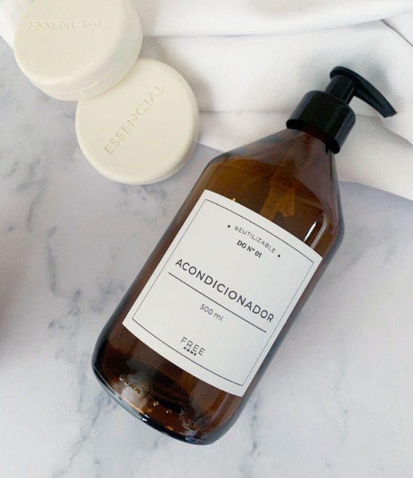 DUO DISPENSER SHAMPOO + ACONDICIONADOR 500 ml Free Home