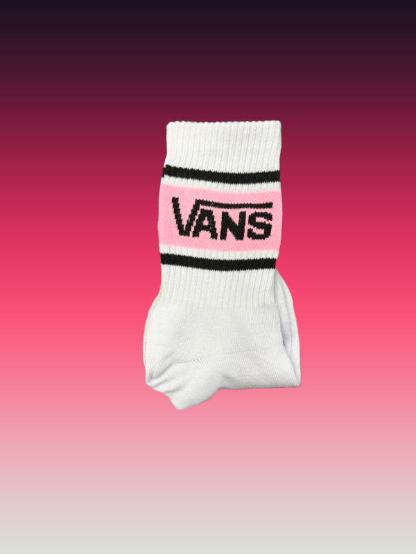 Producto - MEDIA 3/4 V. Detalle ROSA/Blanca