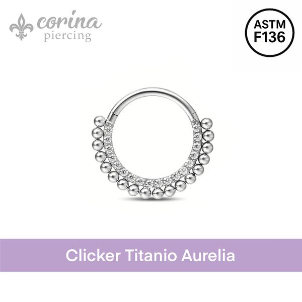 Producto - Clicker Titanio Aurelia
