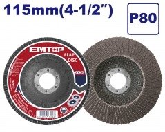 Producto - DISCO FLAP 115MM OX GR80 EMTOP EFDS1155