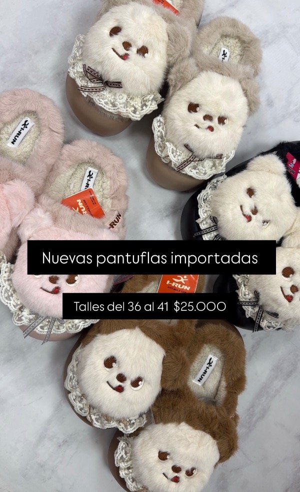 Producto - Pantuflas osito