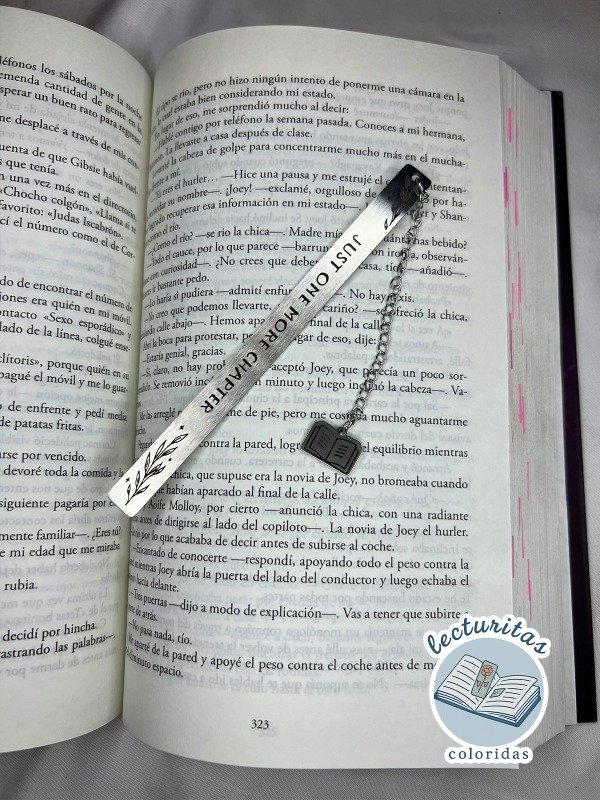 Producto - Marcapáginas de libro metalico