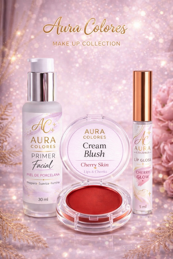 Producto - Set porcelana glow de aura colores