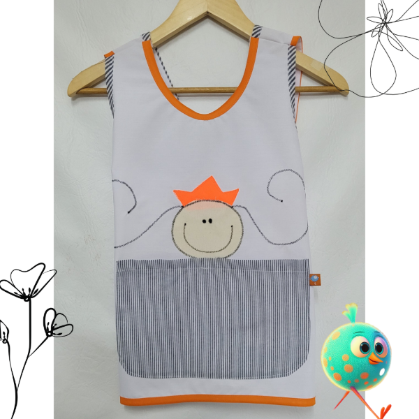 Producto - Princesa Loca blanco (peques)