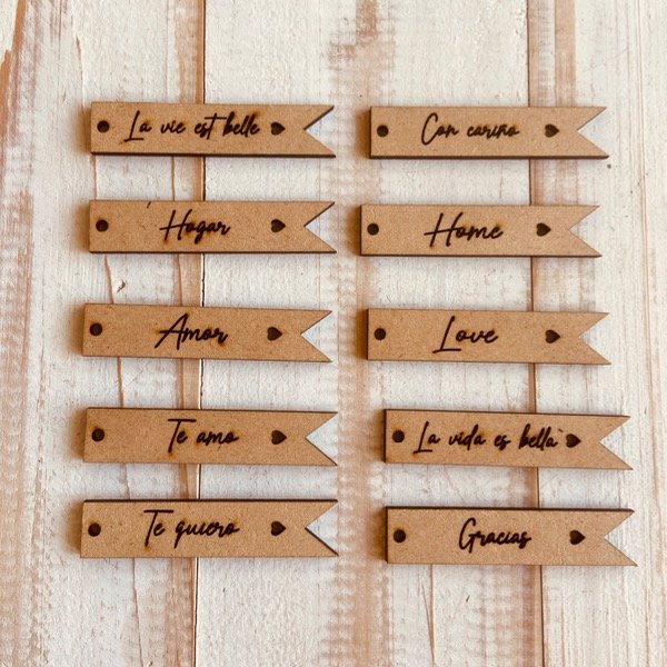 Producto - PROMO mini etiquetas colgantes