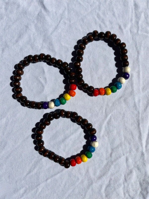 Producto - PULSERA DE MADERA 7 CHAKRAS