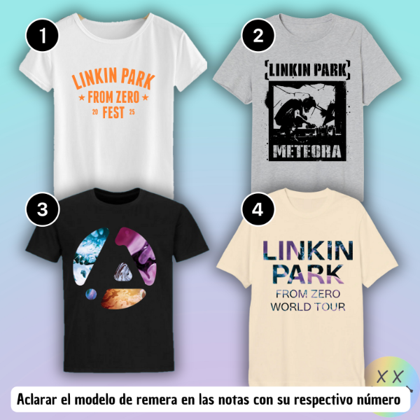 Producto - Remeras Linkin Park #2