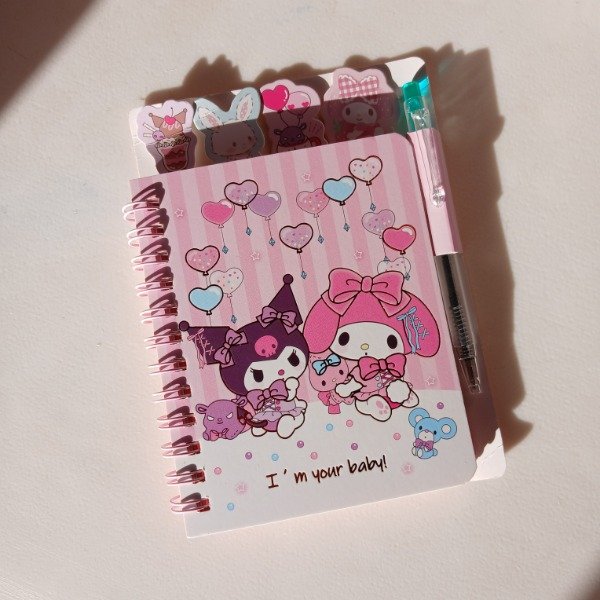 Producto - Libretita kuromi y my melody ll