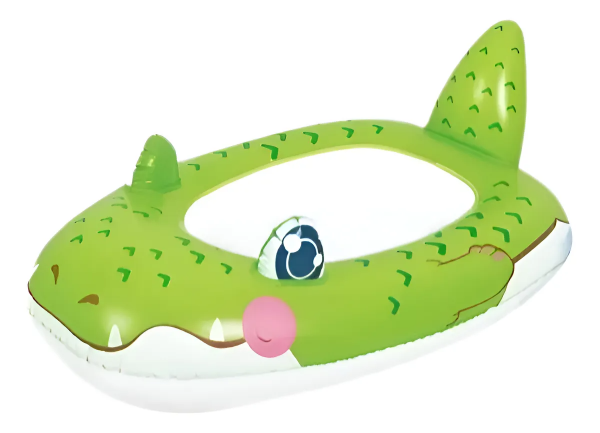 Producto - INFLABLE PARA PILETA BOTE DE AGUA COCODRILO