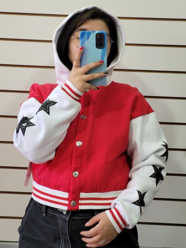 Producto - Campera crop "Estrellas"