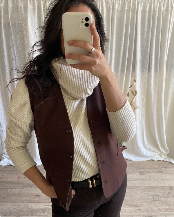 Producto - Chaleco Charleston Choco