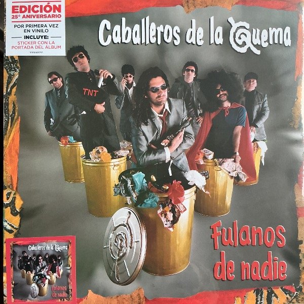 Producto - LP LOS CABALLEROS DE LA QUEMA Fulanos de nadie edición 25 aniversario - 0