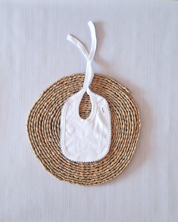 Producto - Babero Picot Blanco
