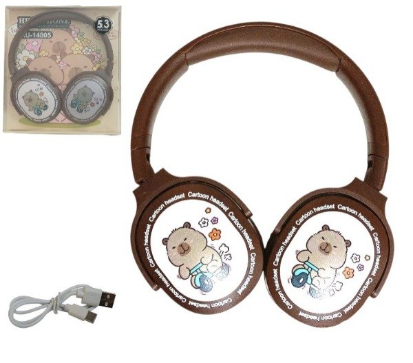 Producto - AURICULARES BT VINCHA CAPYBARA