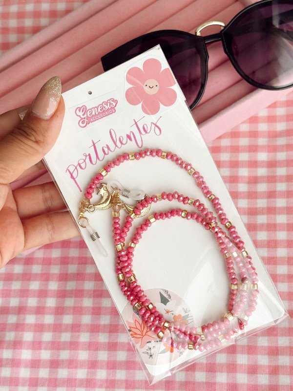 Producto - Portalentes Fucsia Luna