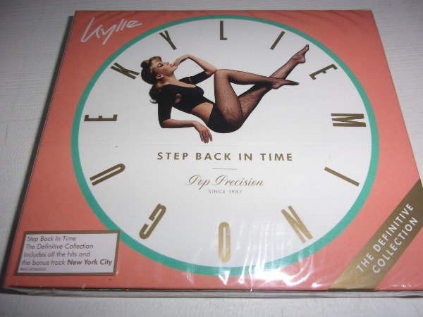 Producto - 2 CD KYLIE MINOGUE STEP BACK IN TIME DEFINITIVE COLLECTION EUROPE NUEVO 38B