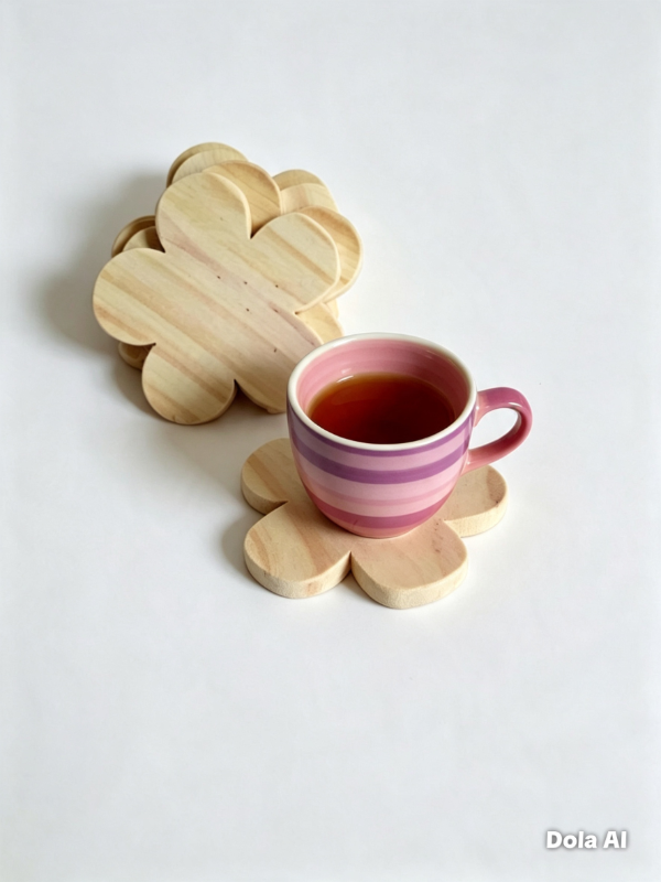 Producto - FLOR POSAVASOS O TAZAS x1 unidad - 2