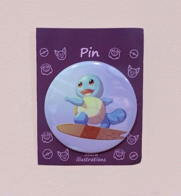 Producto - Pin Squirtle