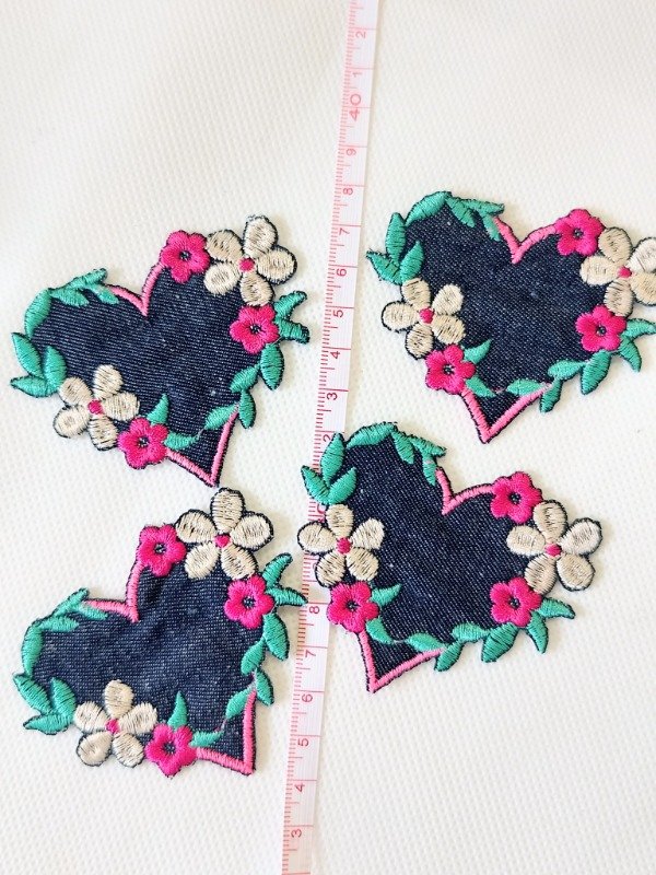 Producto - Aplique Corazón bordado - 0