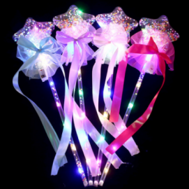 Producto - Varas 45cm ESFERAS CORAZON ESTRELLAS Led x 10