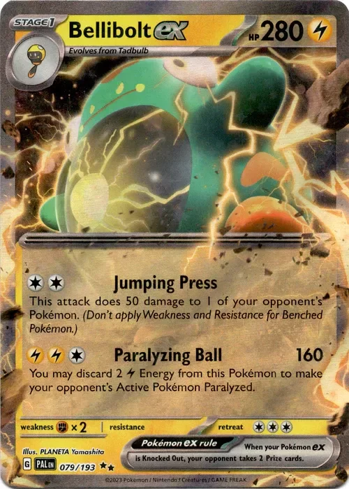 Producto - Bellibolt ex - 079/193 - Paldea Evolved - Holo
