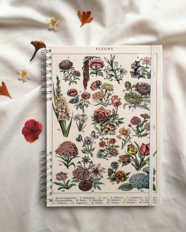 Producto - Cuaderno A4 acuarelas 280 grm "Botánica"