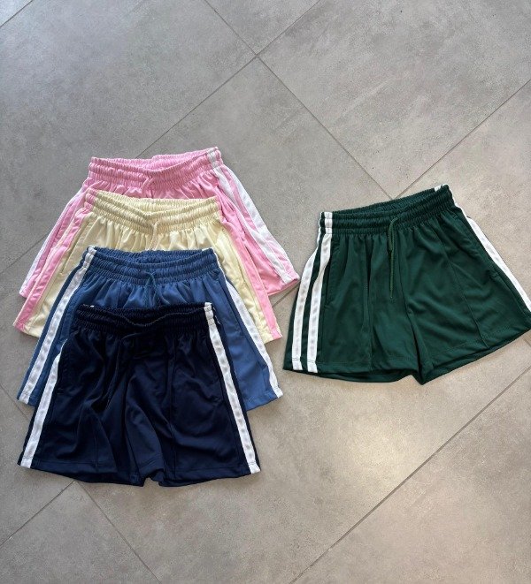 Producto - Short acetato líneas