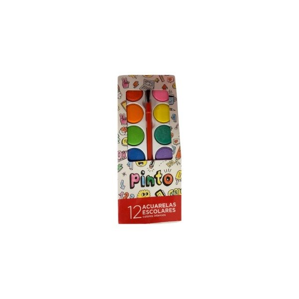 Producto - Acuarela Filgo x12 con pincel
