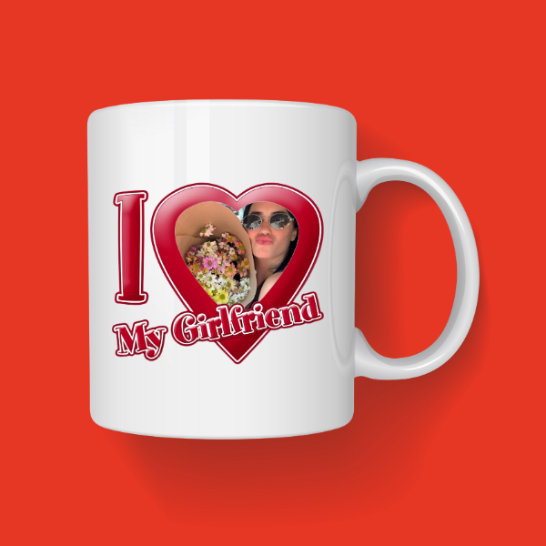 Producto - Taza I love my girlfriend (personalizada)