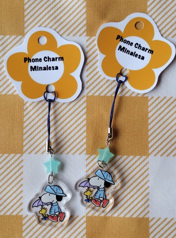 Producto - Charm Snoopy Lluvia