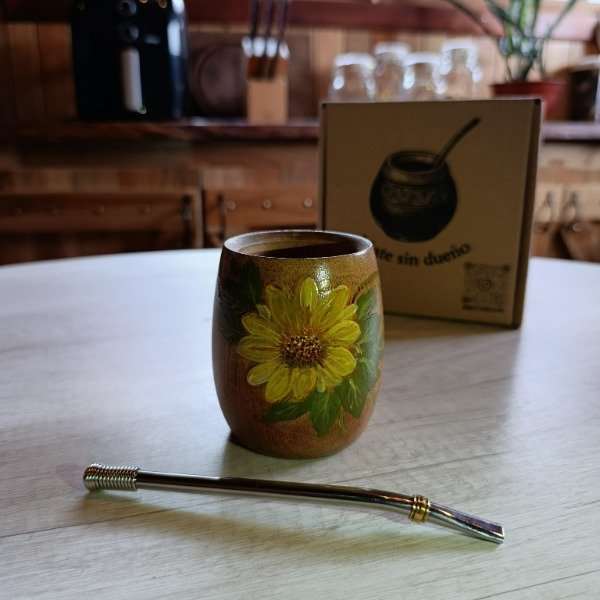 Producto - Mate de Algarrobo Girasol