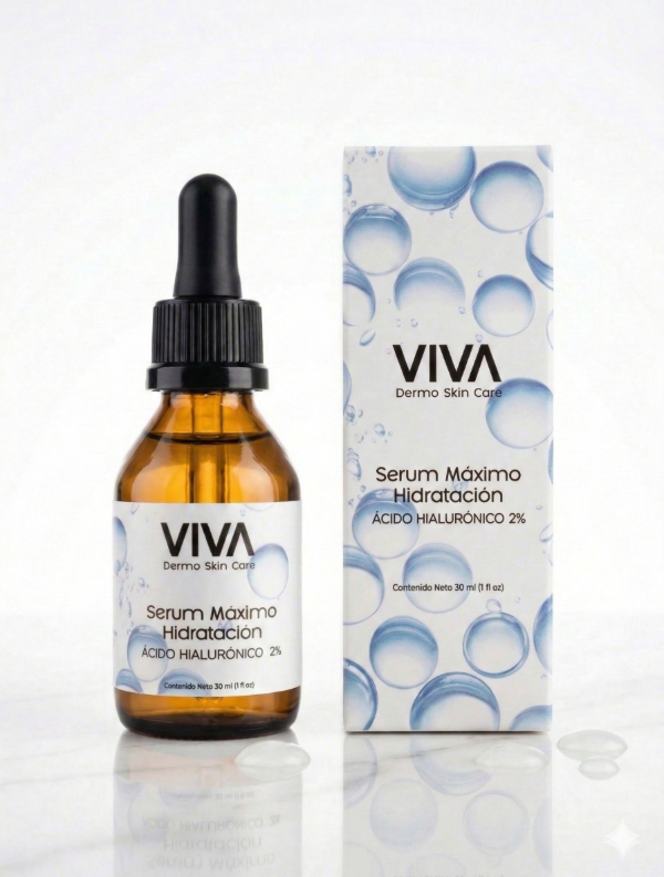 Producto - SERUM MÁXIMA HIDRATACIÓN ÁCIDO HIALURÓNICO DUAL (alto y bajo peso molecular)