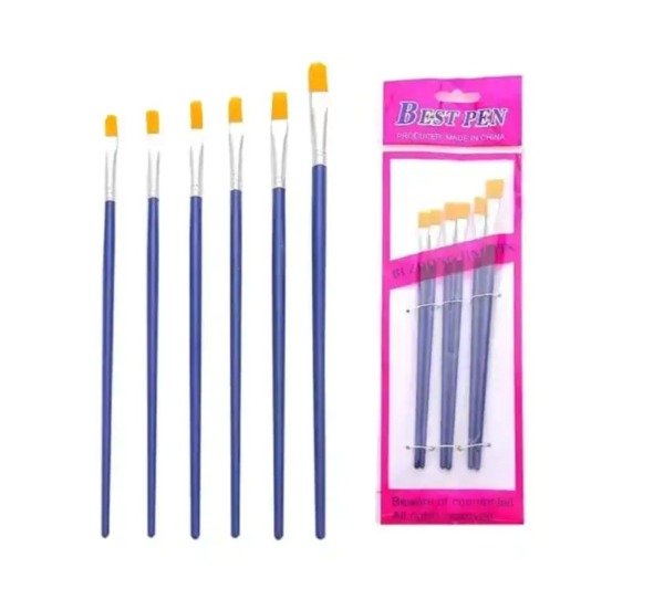 Producto - SET DE PINCELES BEST PEN CHATO X6 UNIDADES DE DISTINTAS MEDIDAS