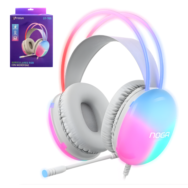 Producto - Auricular NOGA RGB ST-705