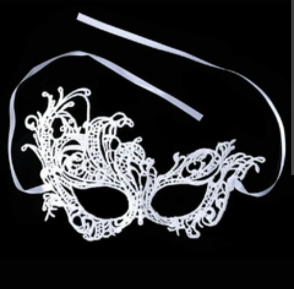 Producto - Antifaz Veneciano Blanco